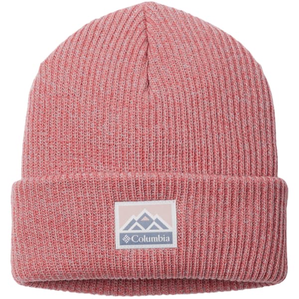 Bonnet ski COLUMBIA WHIRLIBIRD CUFFED BEANIE PINK AGAVE/CIRRUS GREY MARLED/MOUNTAINS