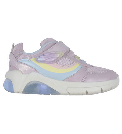 Geox Blinkschuhe - J Fadinlight - Lilac/Mehrfarbig