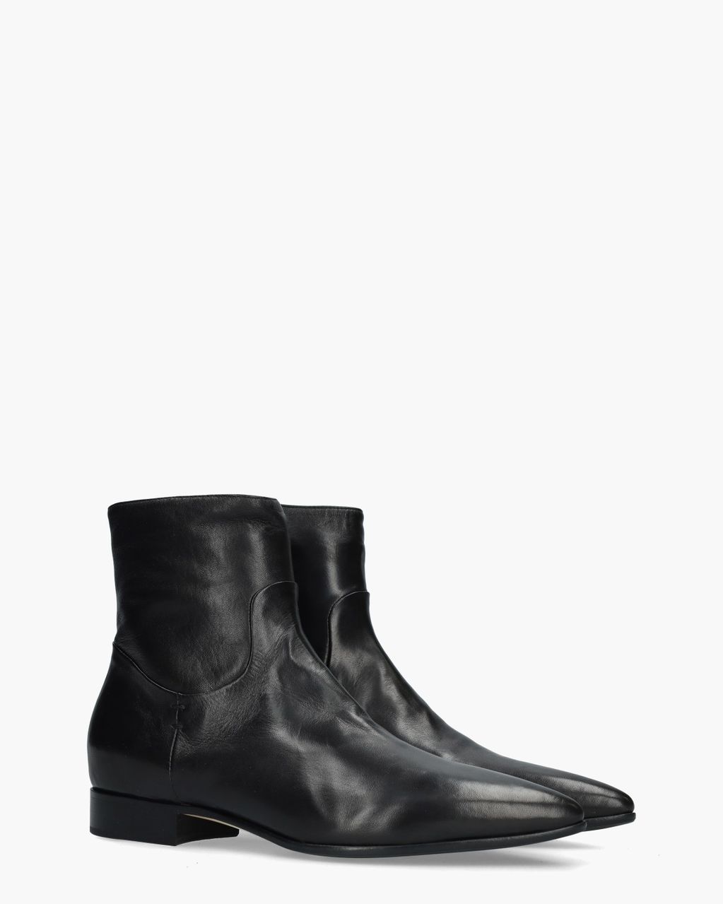 Pomme D'or Madalina Zwart Dames Enkelboots