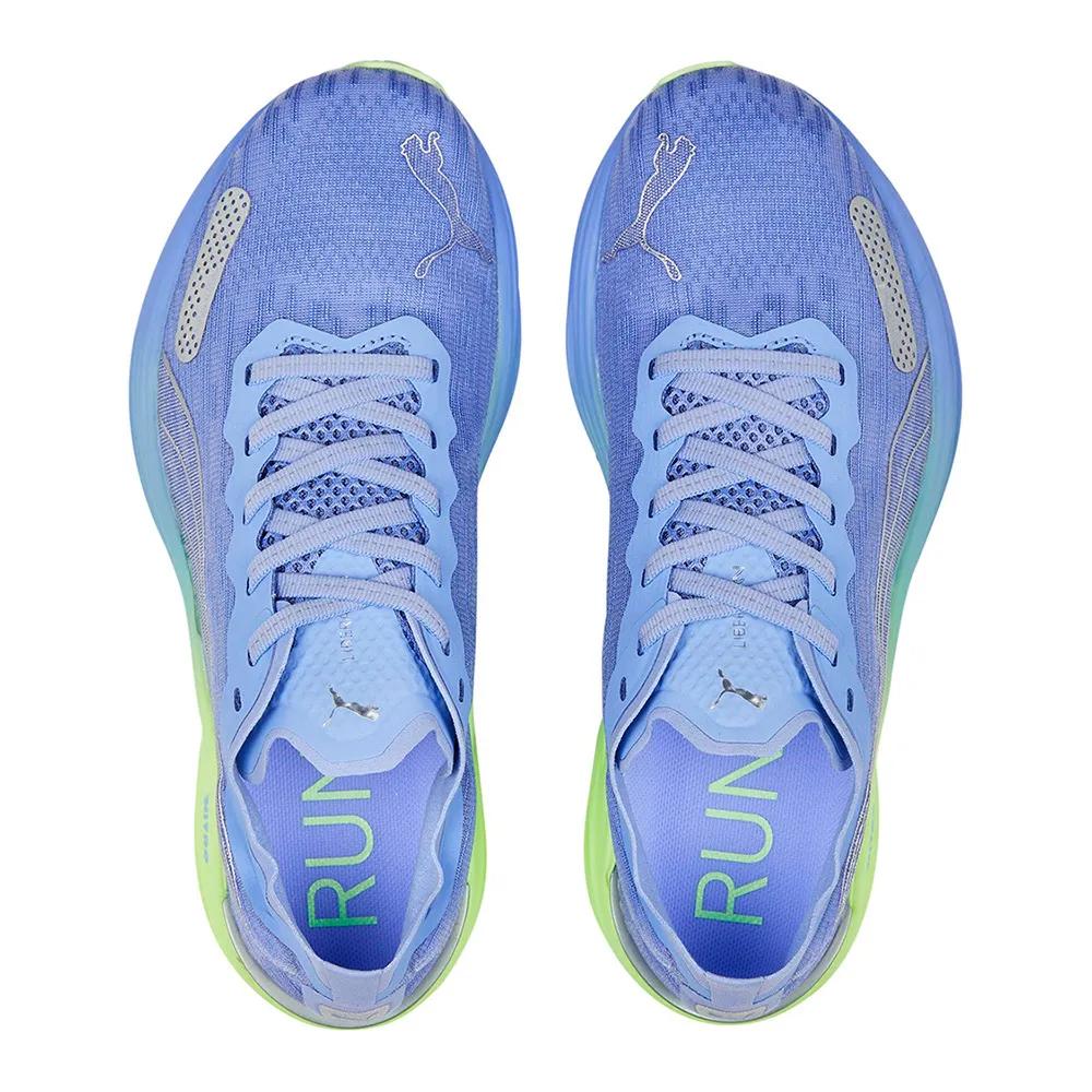 Puma LIBERATE NITRO 2 - Chaussures Running Femme elektro purple/puma silver/fizzy lime