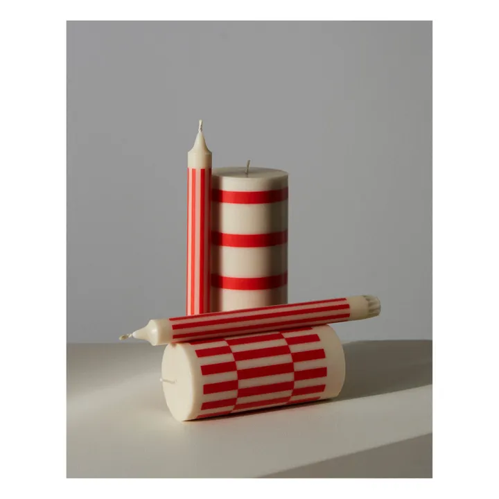 Hay Bougies Pattern - Set de 4 | Rose