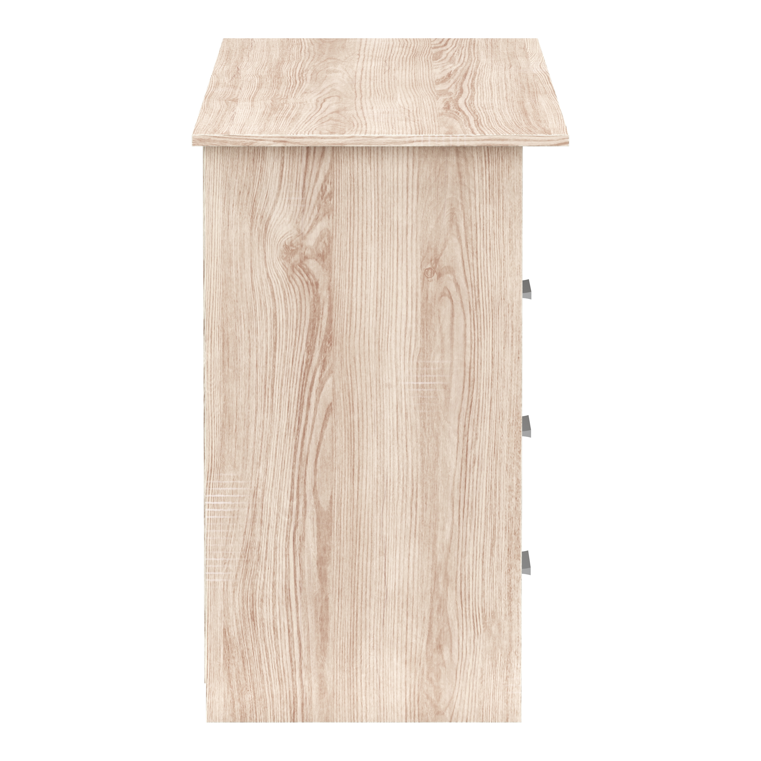 Schreibtisch CANOPUS 120 x 48 cm hellbraun/weiss