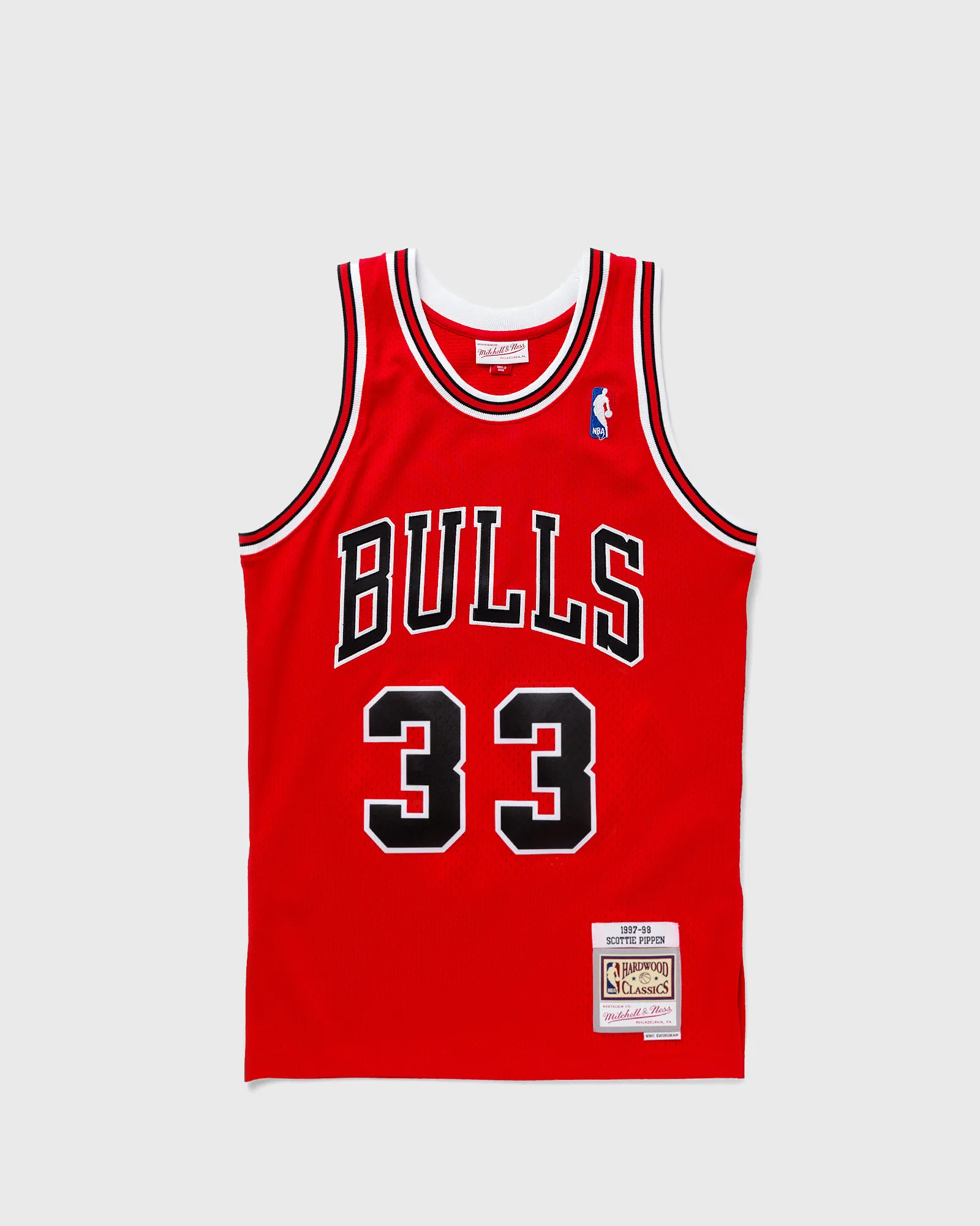 Mitchell & Ness NBA Swingman Jersey Chicago Bulls Road 1997-98 Scottie Pippen #33