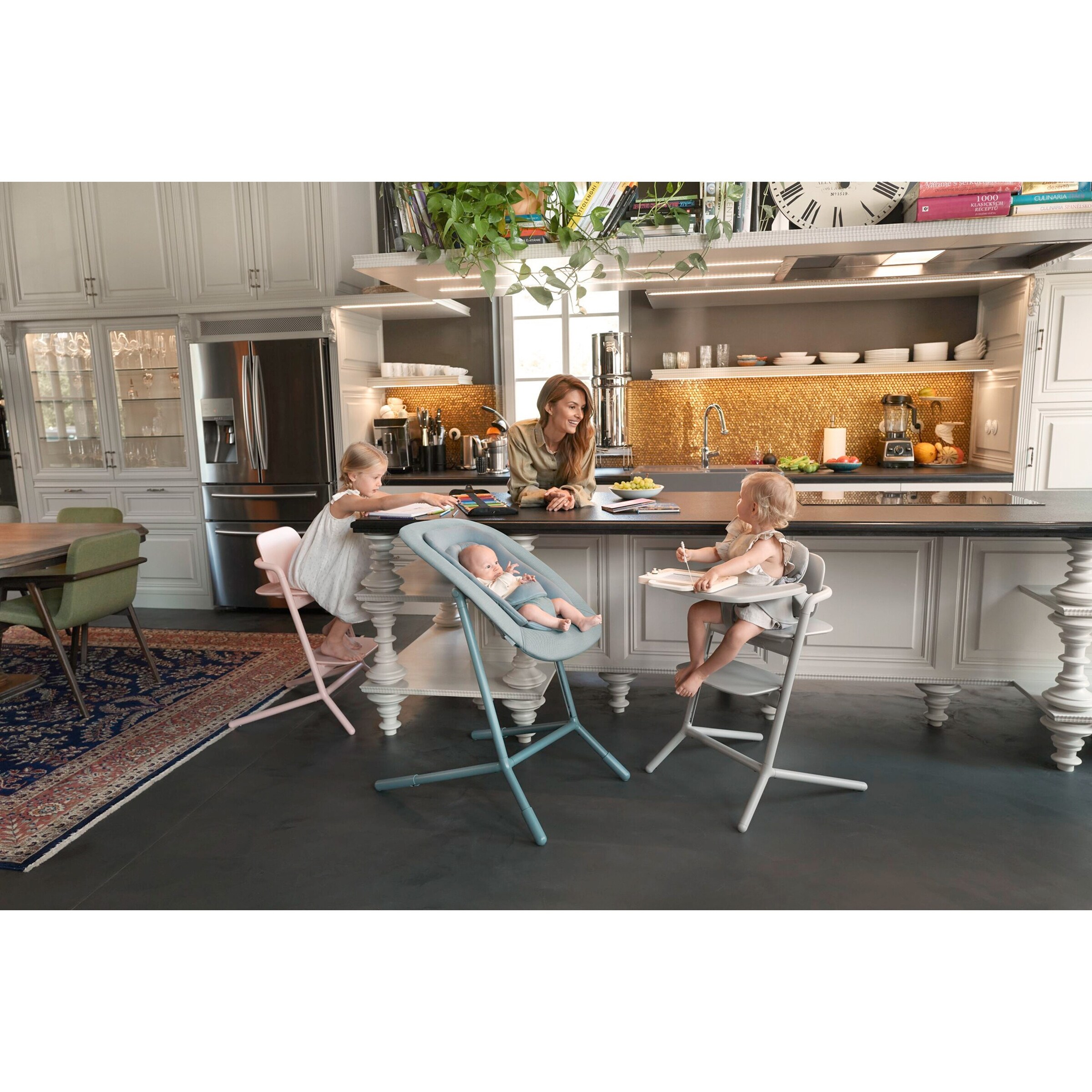 Cybex - GOLD Treppenhochstuhl Lemo 2.0 3-in-1 Set Suede Grey