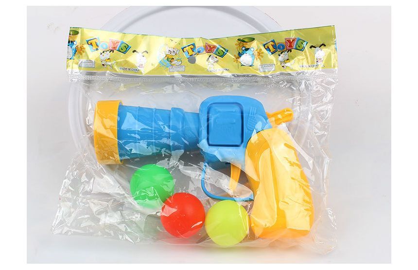 Everlupid - Plastic Ball Launcher Huisdier Speelgoed / Pluche Bal / Set