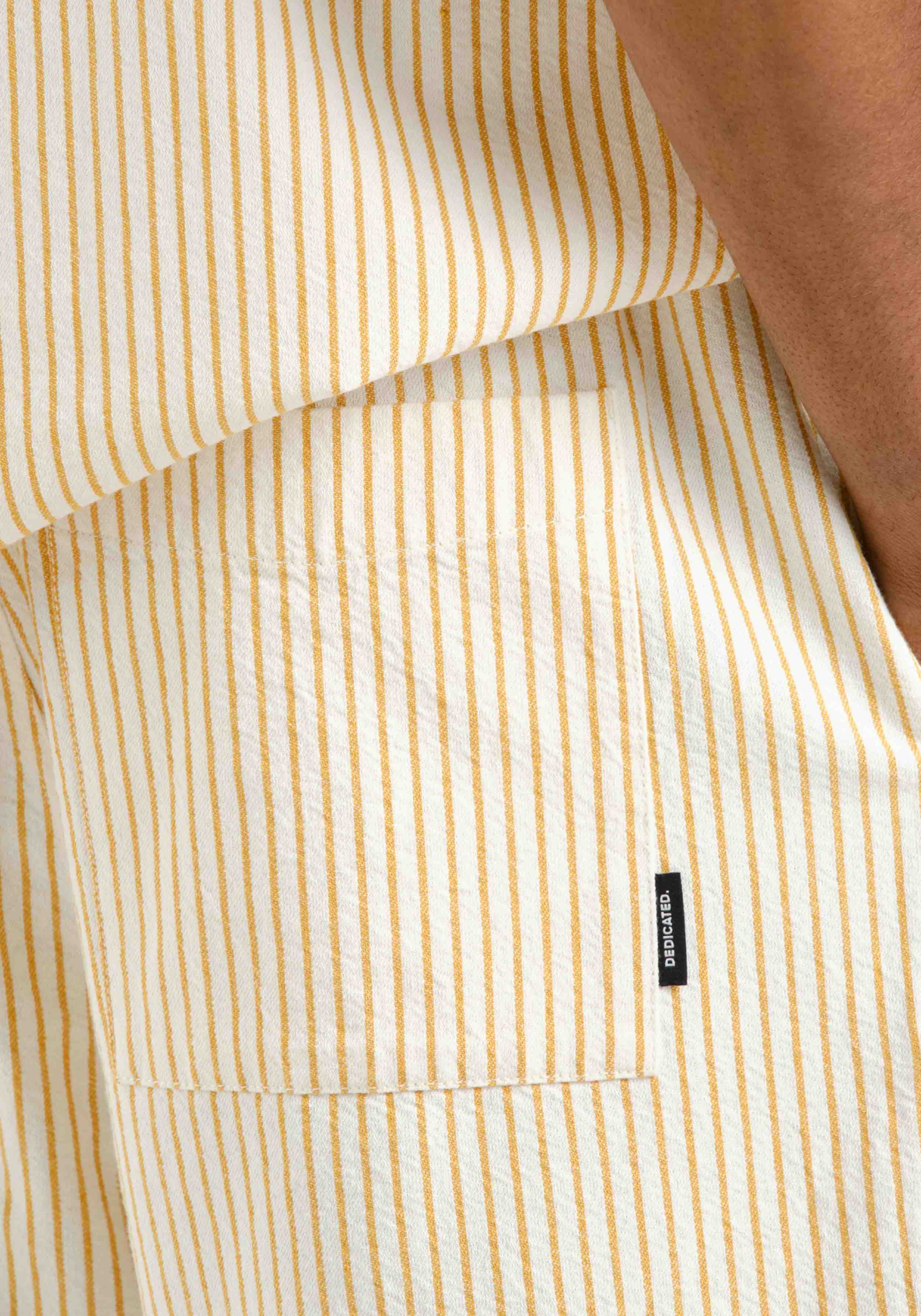 Dedicated Shorts Vejle Work Stripe Yellow