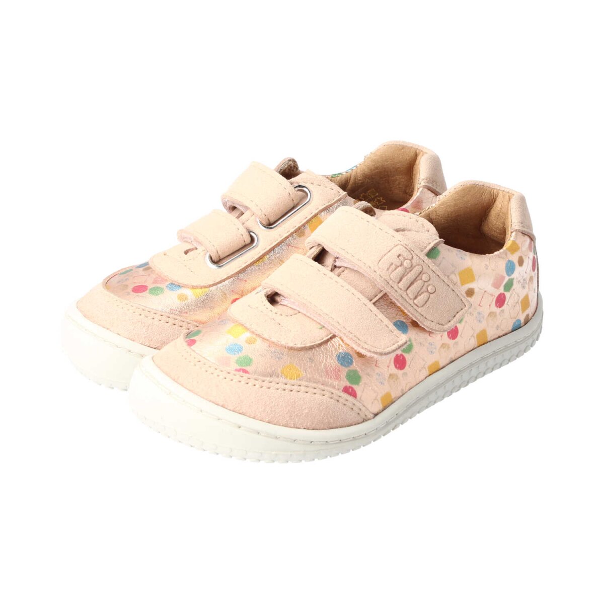 3048-22 multi. AXOLOTL Dots nappa leather velcro Weite/M