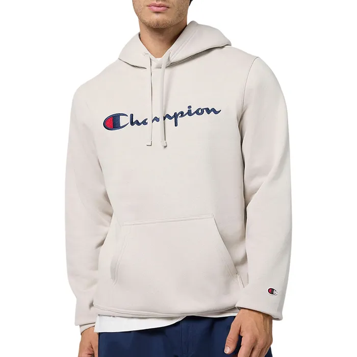 Champion Big Logo Fleece Hoodie Heren