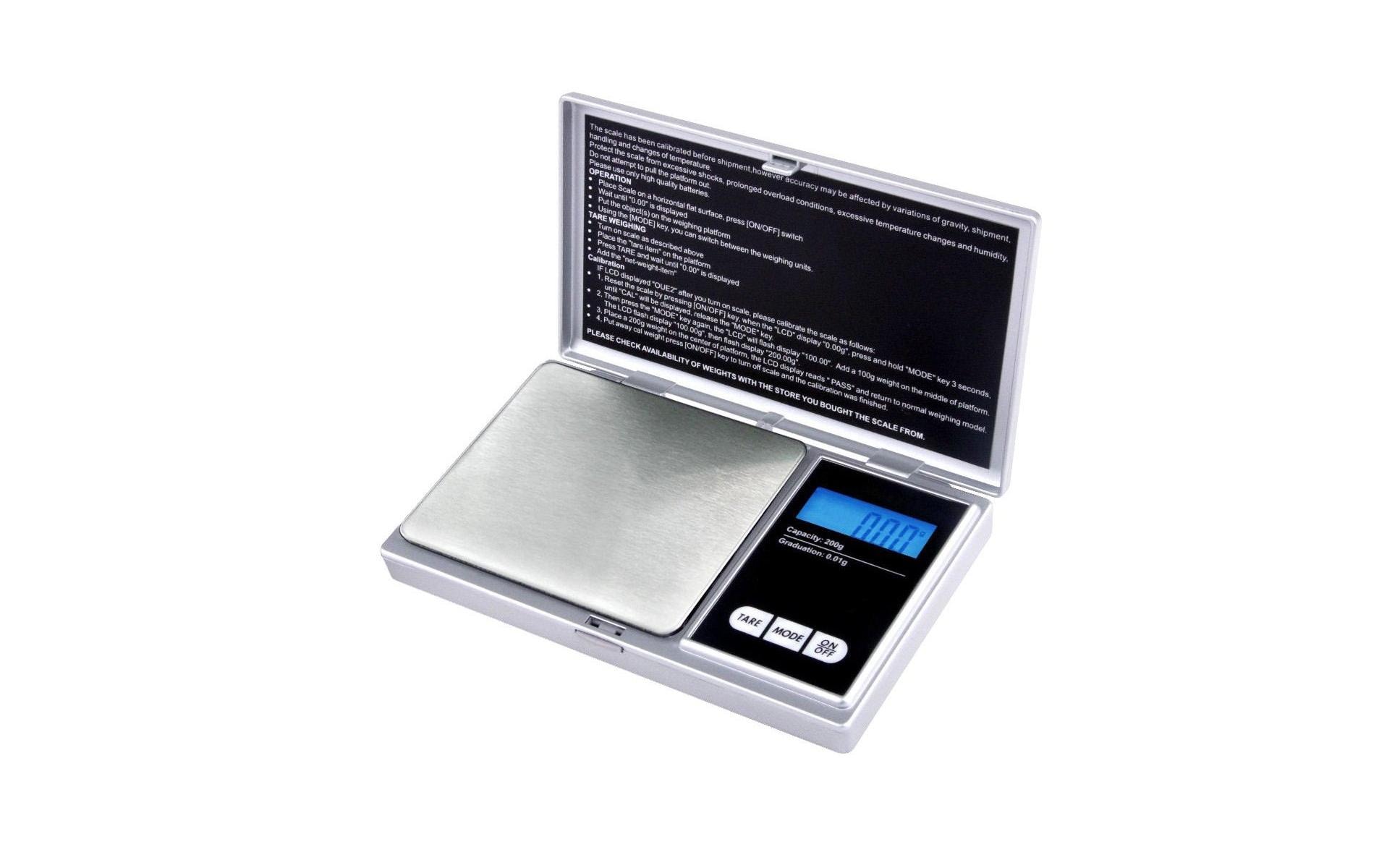 Präzisionswaage MS200 SilberWaage