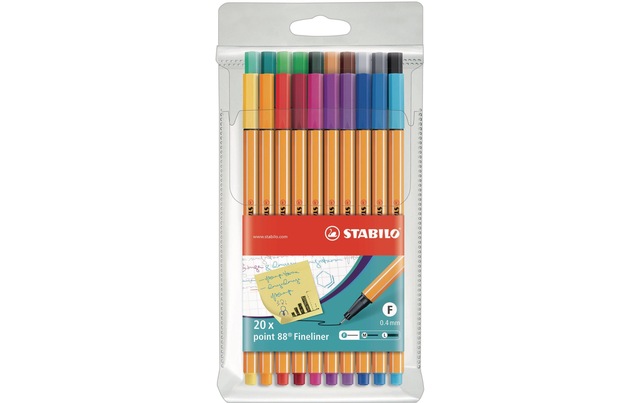 STABILO Faserstift »point 88 Colorpar«