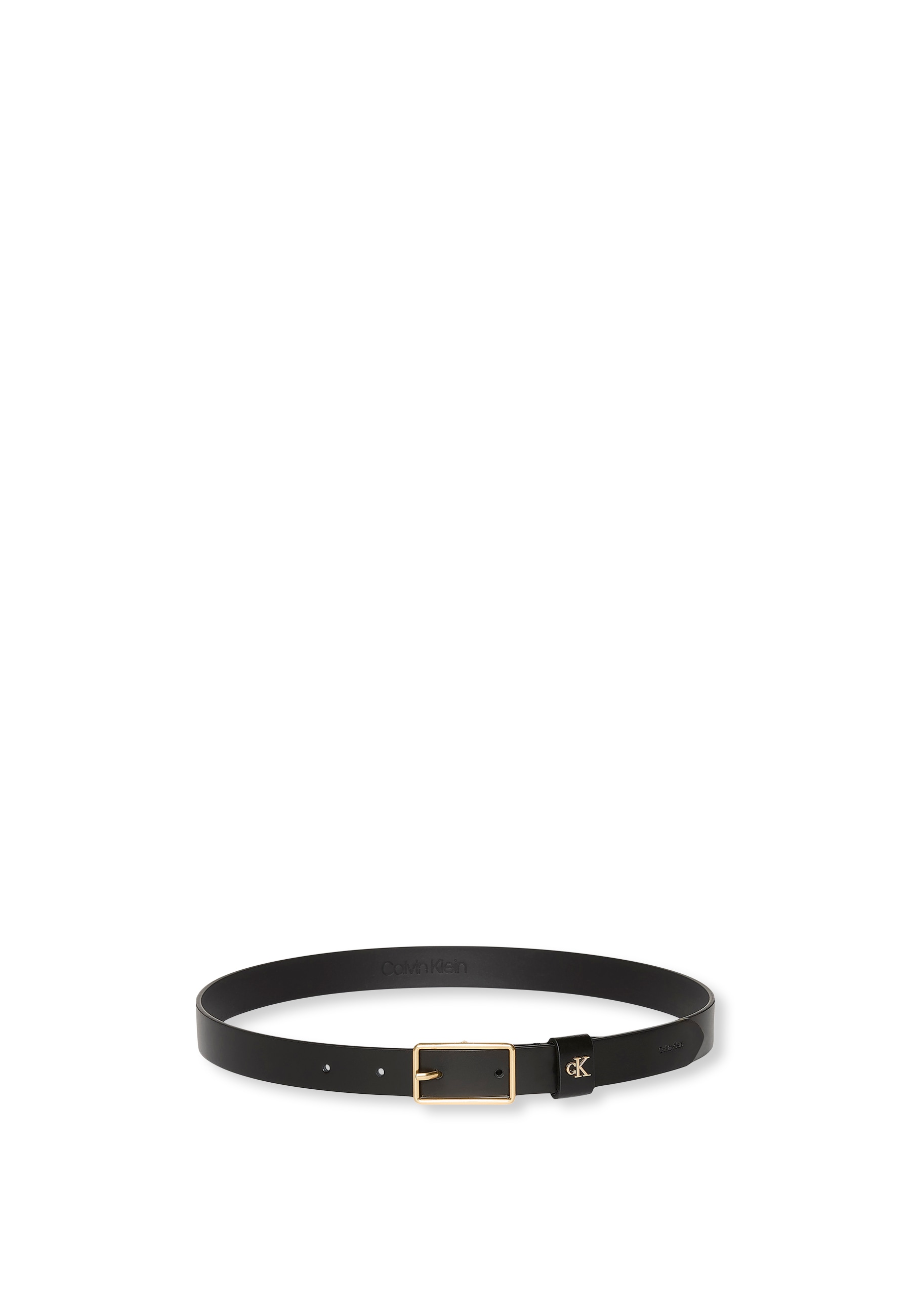 Calvin Klein Ledergürtel »SQUARE BUCKLE CK LOOP 25MM«, Grössenverstellbar