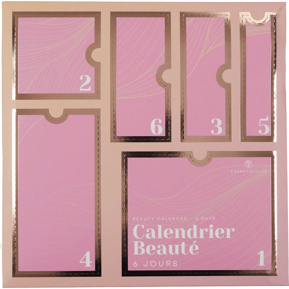 Calendrier beauté - Fleur de cerisier - Rose - 6 Jours