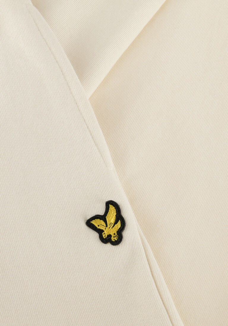 LYLE & SCOTT beige lyle & scott joggingbroek pin tuck straight leg jog