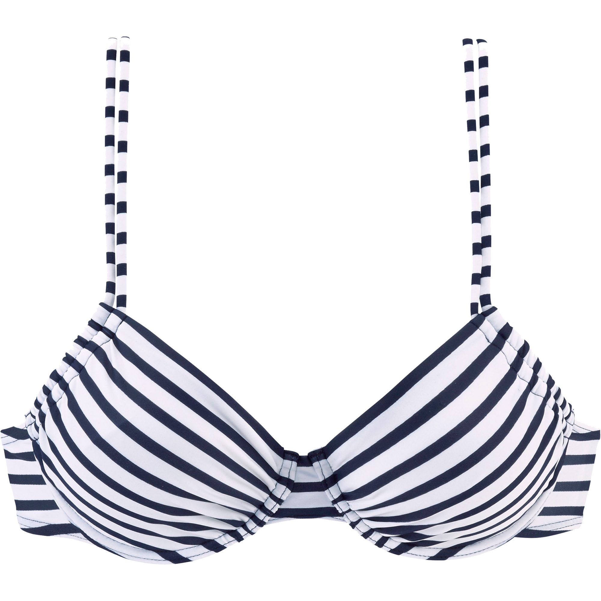 Lascana Bügel-Top Damen white navy stripes