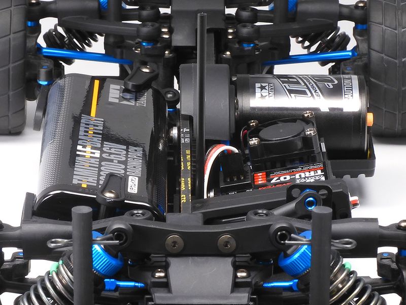 Tamiya Tourenwagen Chassis TA08 Pro 4WD Bausatz, 1:10 4WD Tourenwagen Renn-Chassis mit Riemenantrieb