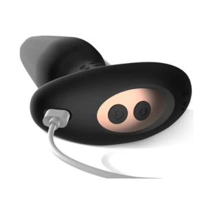 Bruce Anal Plug Remote Vibrator inkl. Fernbedienung - Schwarz
