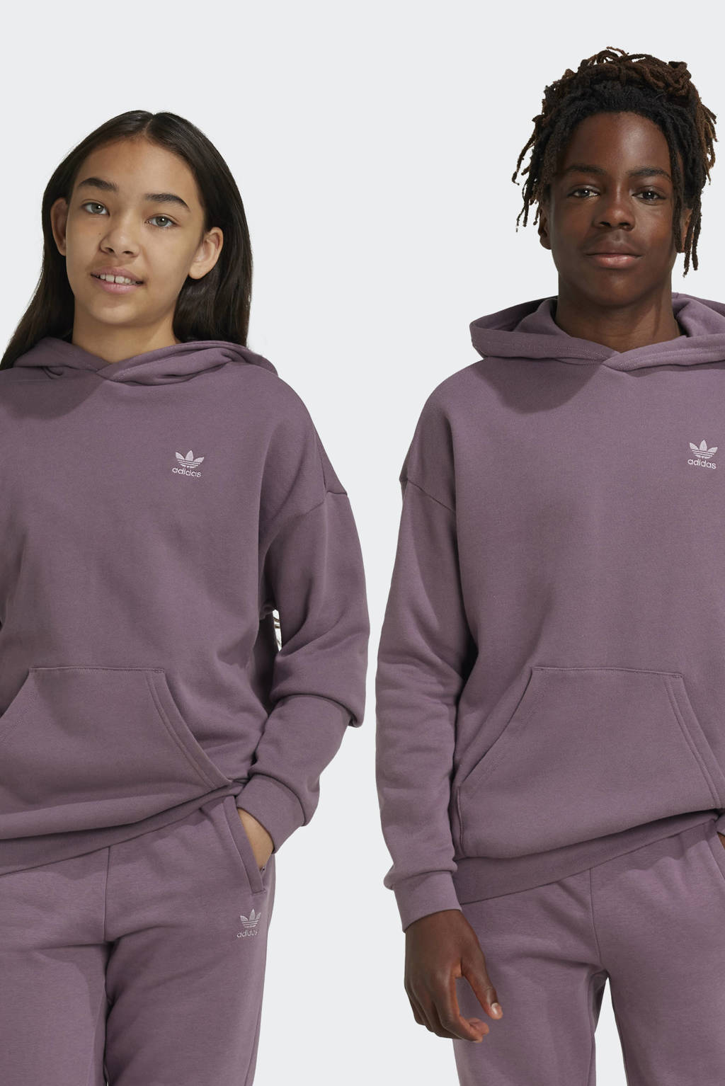 oversized hoodie paars