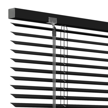 KARWEI aluminium jaloezie 25 mm matzwart (kleurnr. 320) 220x180 cm (bxh)