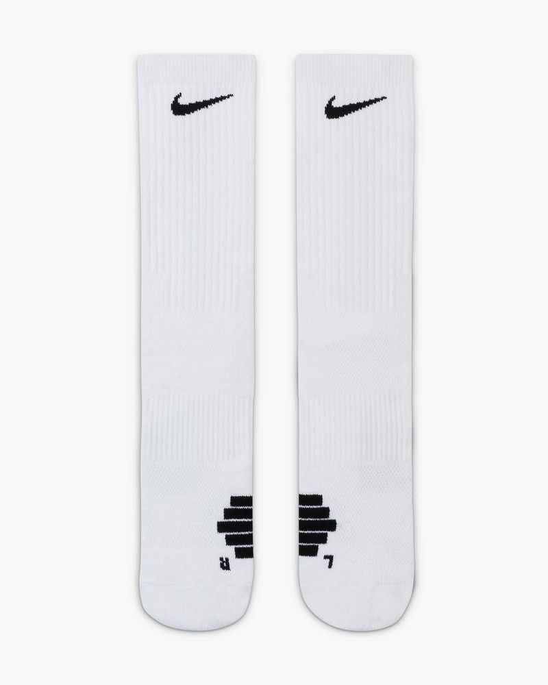 Chaussettes de basket Nike Elite Crew Blanc