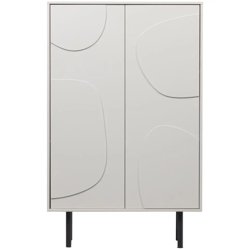 WOOOD Cadiz Opbergkast - Grenen - Mist - 135x85x40