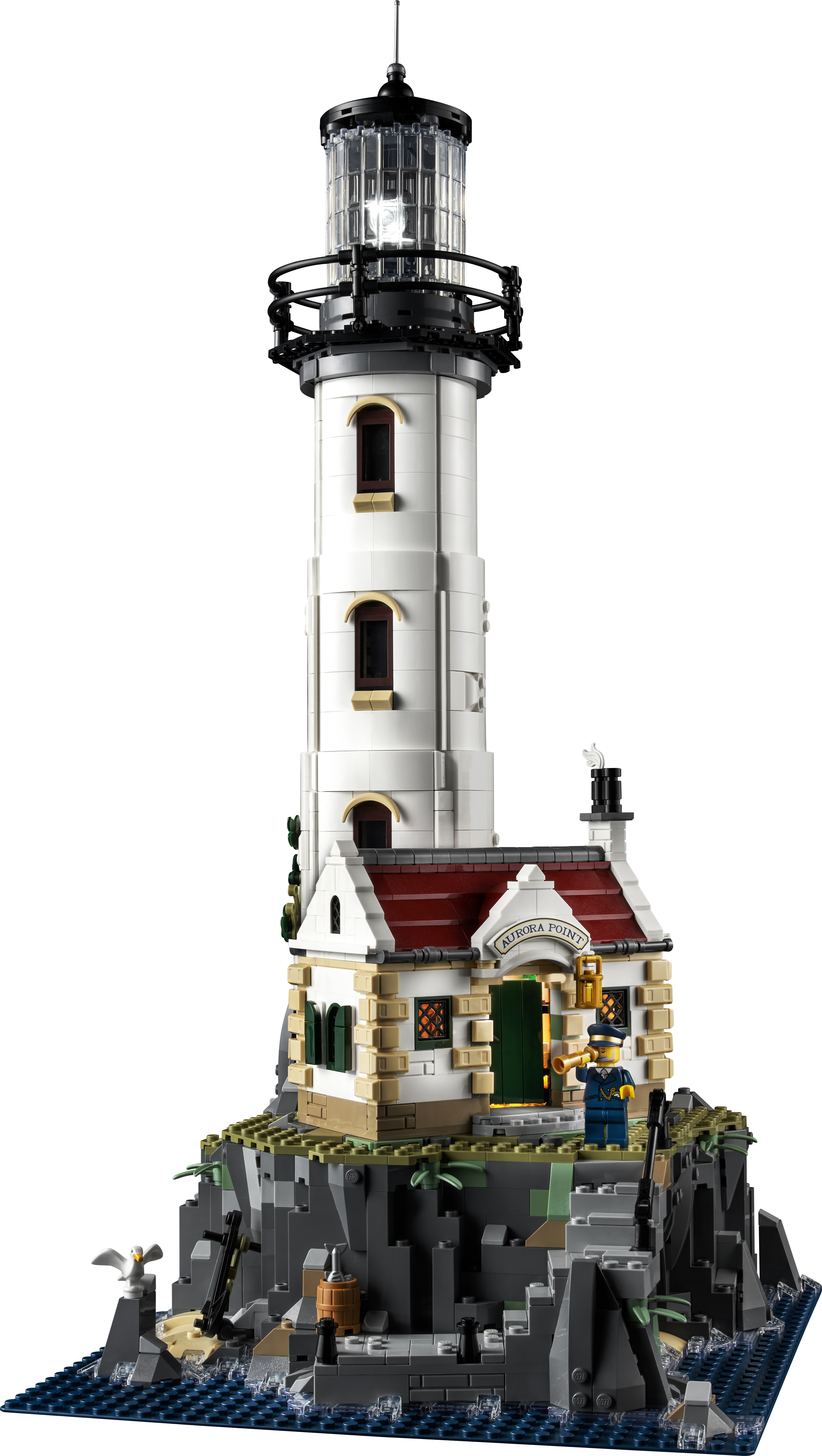 O farol motorizado 21335