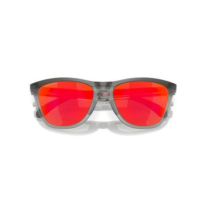 Lunettes de soleil Oakley FROGSKINS RANGE MATTE GREY SMOKE/GREY INK PRIZM RUBY - Gris / Rouge
