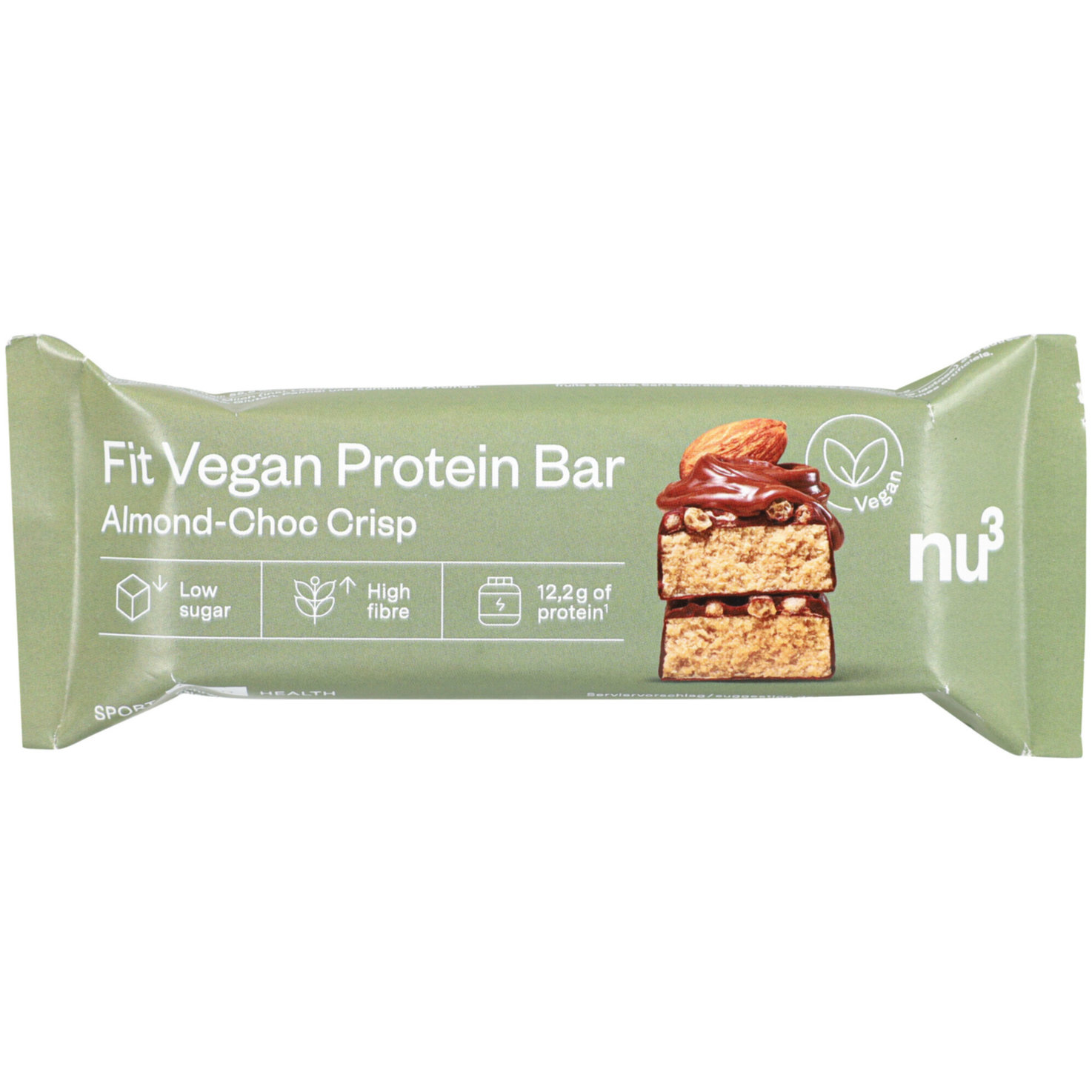 nu3 Fit Vegan Bar Almond Choc Crisp