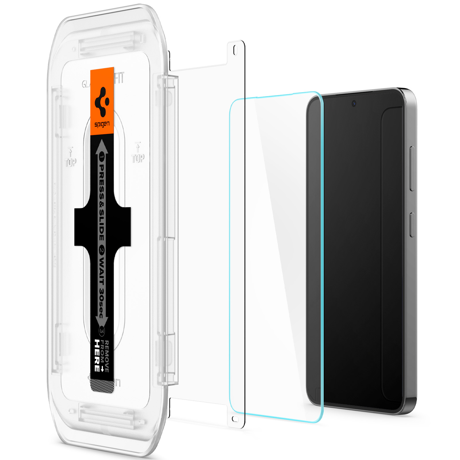 (2er Set) Samsung Galaxy S24  Plus Glass Tr EZ Fit HD Panzer Glas Case Friendly   Montagerahmen (AGL07432)