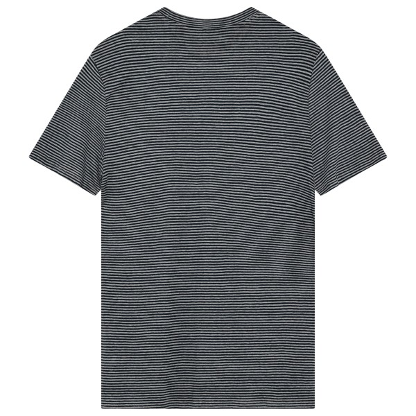 KnowledgeCotton Apparel - Organic Linen Striped T-Shirt - T-shirt