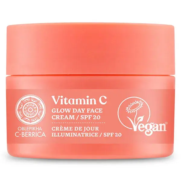 Creme de dia iluminador Natura Siberica, 50ml