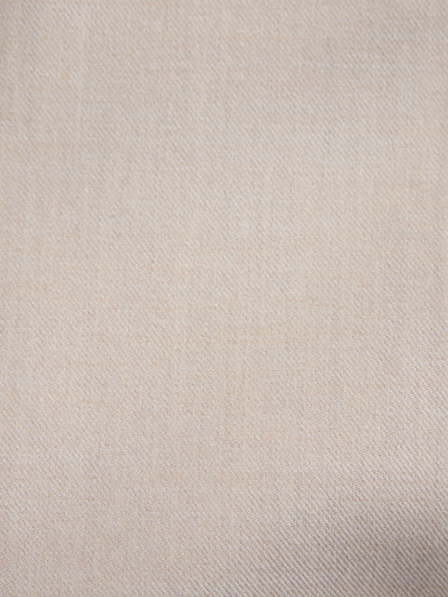 Neutraal - Slim fit smokingjas van flanel