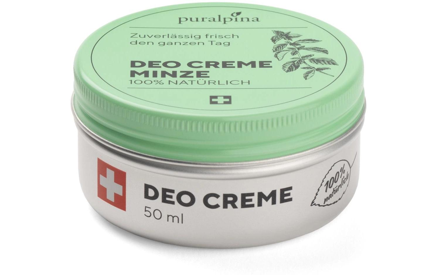 Deo Crème Minze 50 mlNatürliches, zuverlässiges Deo mit Minze Duft