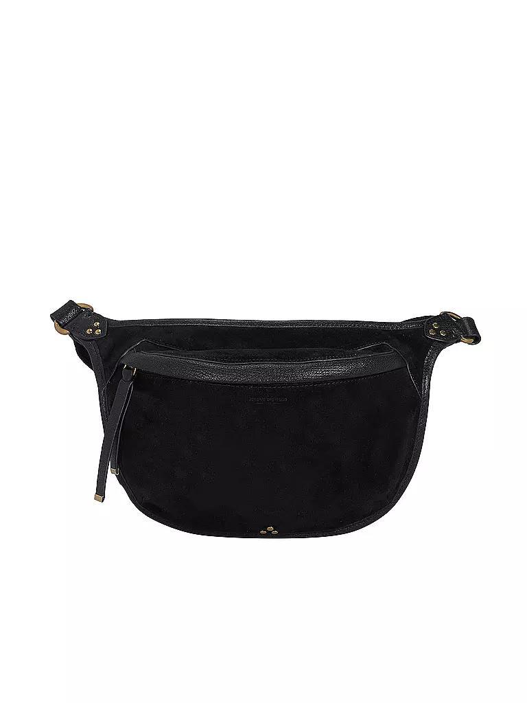 JEROME DREYFUSS Ledertasche - Gürteltasche STAN BANANE schwarz