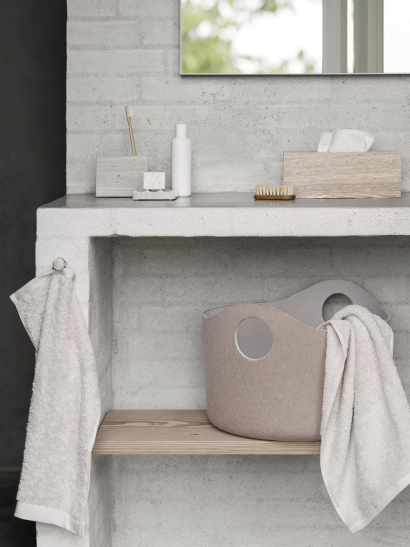 Blomus Tiggy opbergmand small rustiek bruin