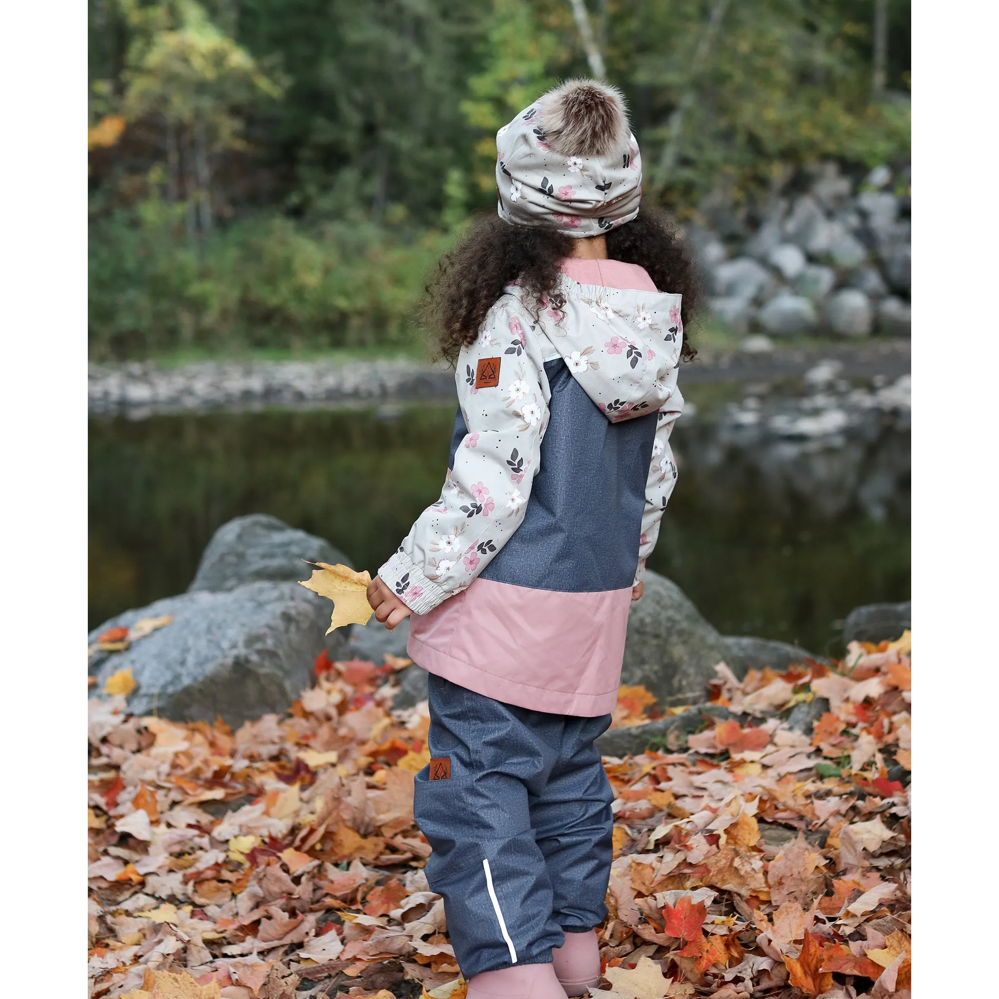 Deer Mountain Ensemble Extérieur 3-en-1 Fleurs 7-12ans
