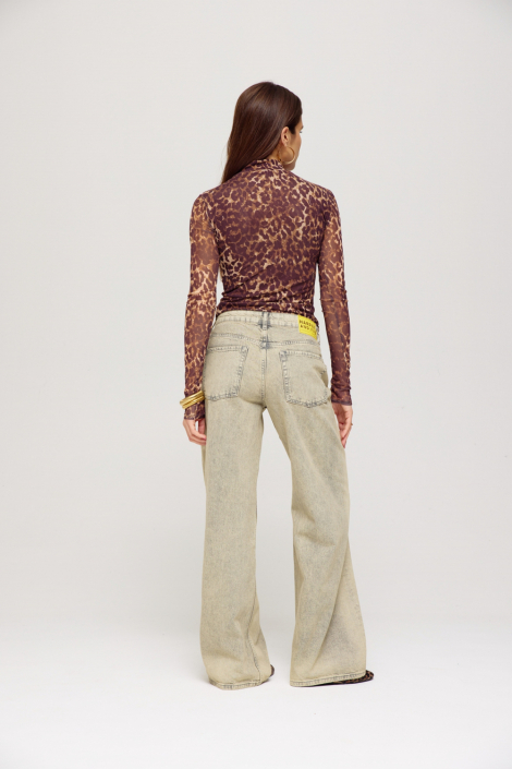 Harper & Yve bruine dames t-shirt
