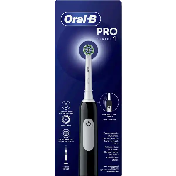 PRO Series 1 Elektrische Zahnbürste Black