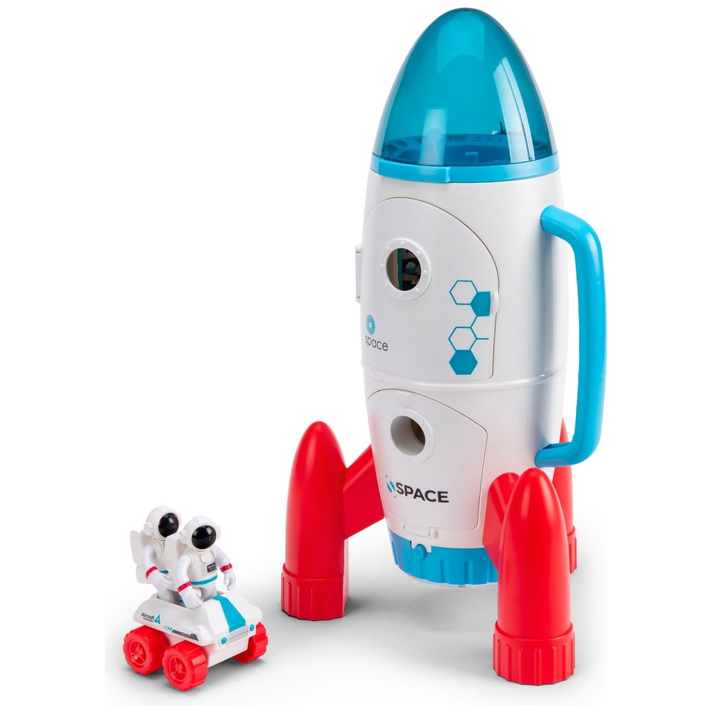 Weltraumrakete & Crew-Spielset