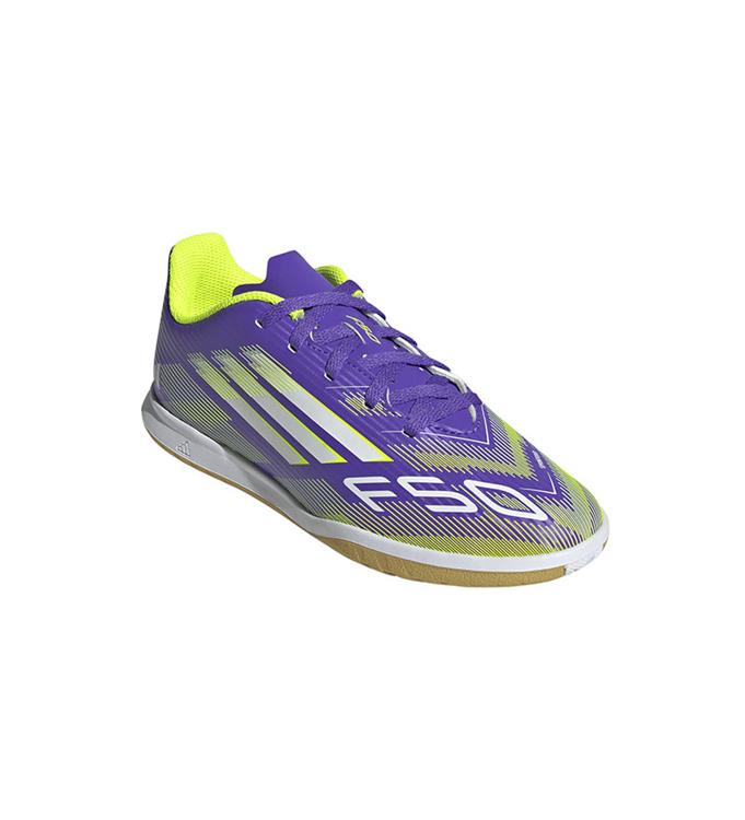 adidas F50 Club Indoor JI0042 PURRUS-FTWWHT-LUCLEM