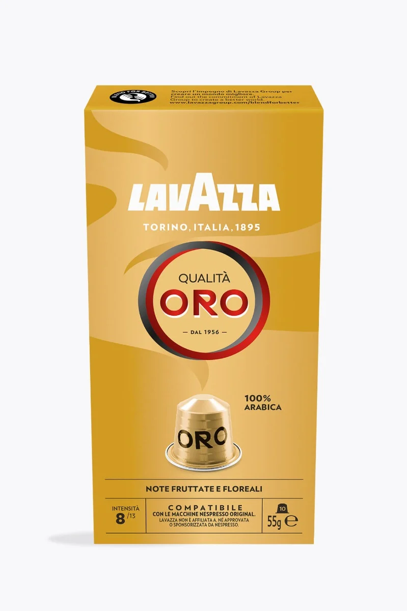 Lavazza Espresso Qualità Oro 10 Kapseln Nespresso® kompatibel