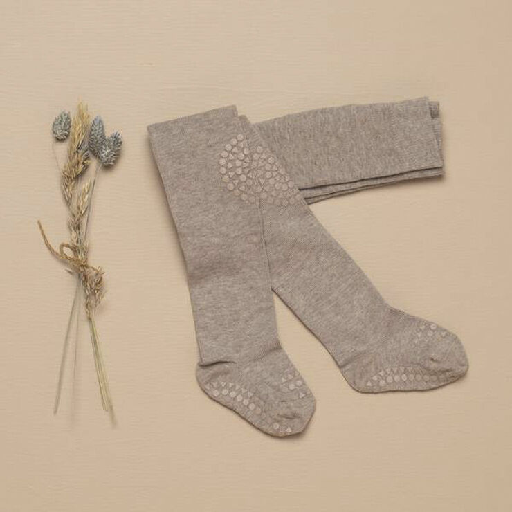 GoBabyGo Kravle Strømpebukser Sand
