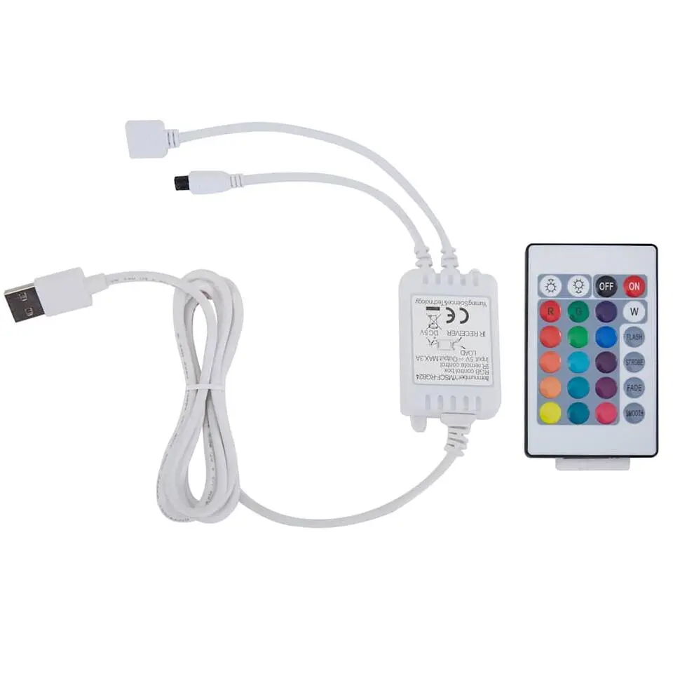 vidaXL - LED bed met opbergruimte - Hydraulisch - Zwart - Kunstleer - 90x200 cm