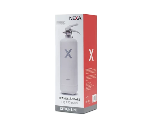 Nexa Brannslukningsapparat Hvit 1 kg 8A