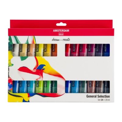 Amsterdam Acrylic Paint Set : 24x20ml