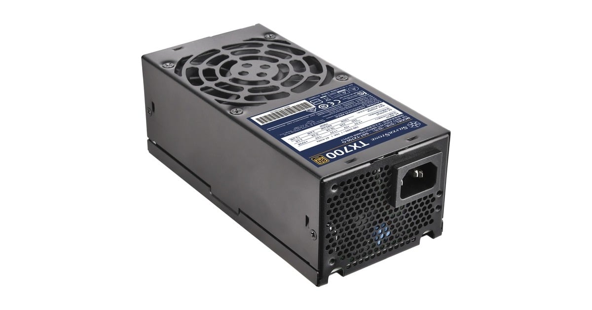 SilverStoneSST-TX700-G 700 watt voeding   (Zwart, 4x PCIe)