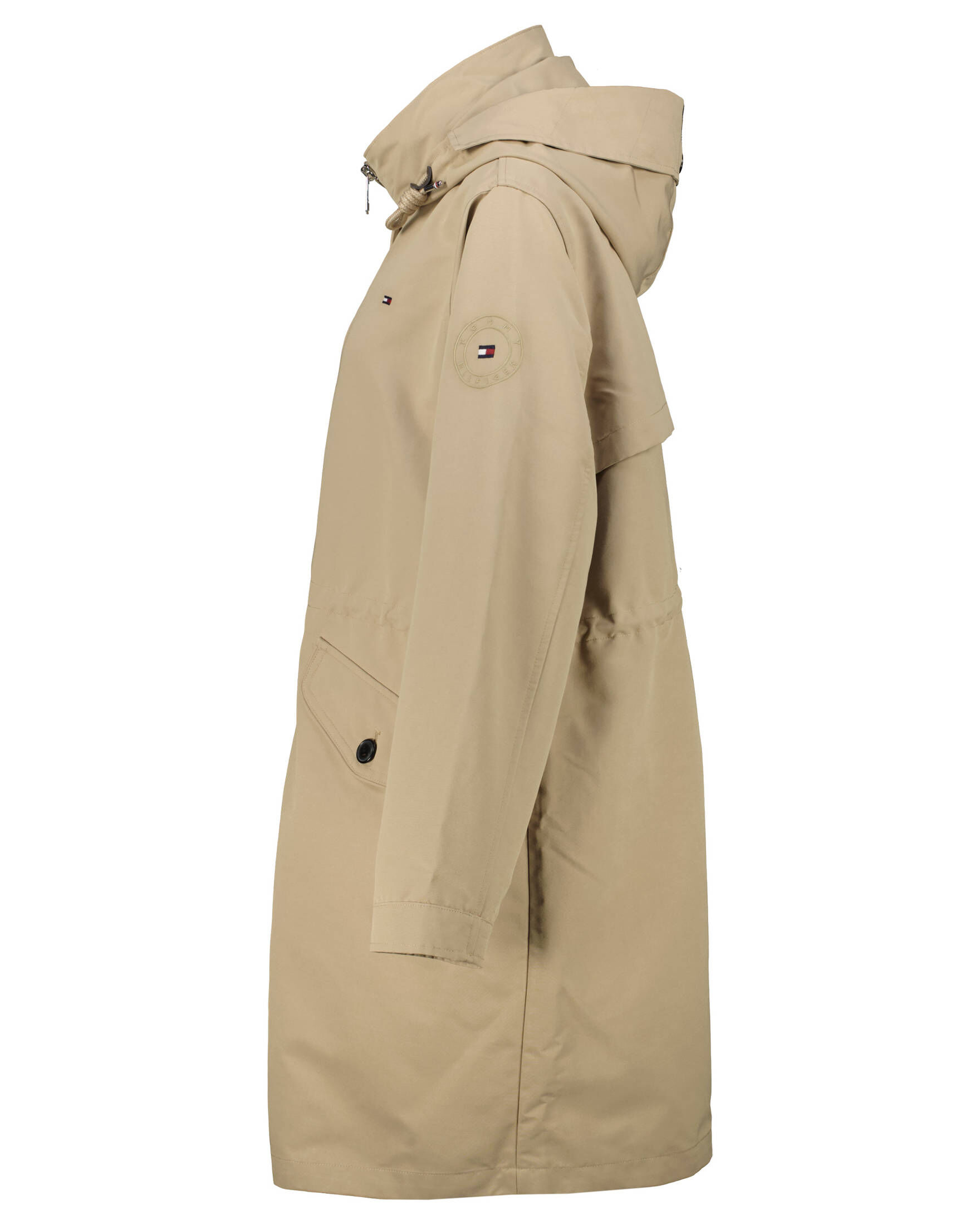 Tommy Hilfiger| Damen Trenchcoat CRV COTTON BLEND PARKA