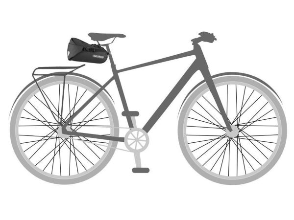 Ortlieb Black Sadeltaske, 4,1 L