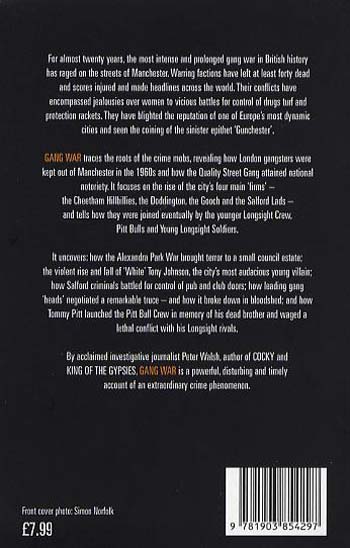 Gang War: The Inside Story of the Manchester Gangs (Paperback)