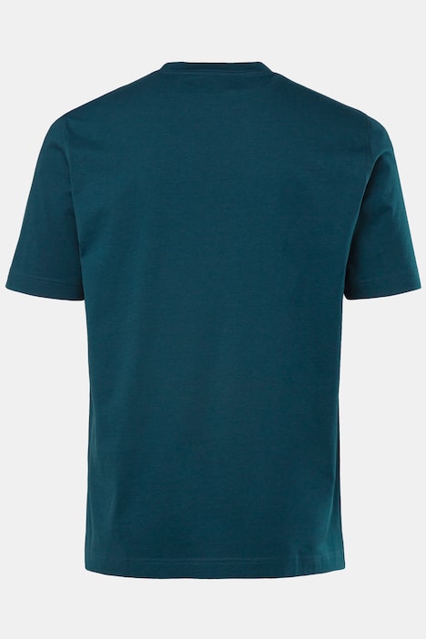 T-Shirt, Basic, Rundhals, gekämmte Baumwolle, bis 8XL