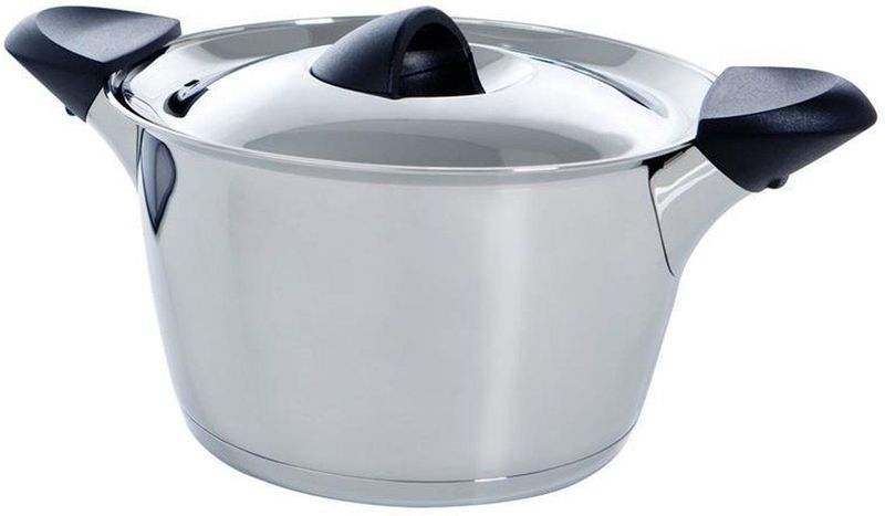 BK Q-linair Classic pannenset - 4 delig - RVS - veilig afgietsysteem - inductie